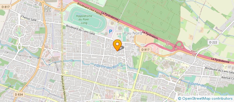 localisation de l'entreprise GA PYRENEES CONSEILS à PAU