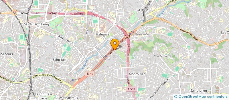 localisation de l'entreprise GA RENOVATION à MARSEILLE 13EME