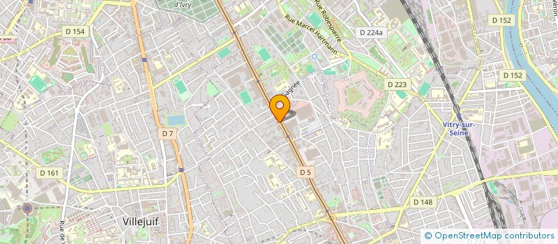 localisation de l'entreprise GA.SBBW à VITRY-SUR-SEINE