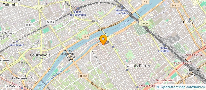 localisation de l'entreprise GA SCHOOL à LEVALLOIS-PERRET