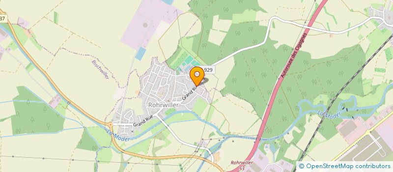 localisation de l'entreprise GA SERVICES  ROHRWILLER