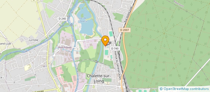 localisation de l'entreprise GA TRAVELS à CHALETTE-SUR-LOING