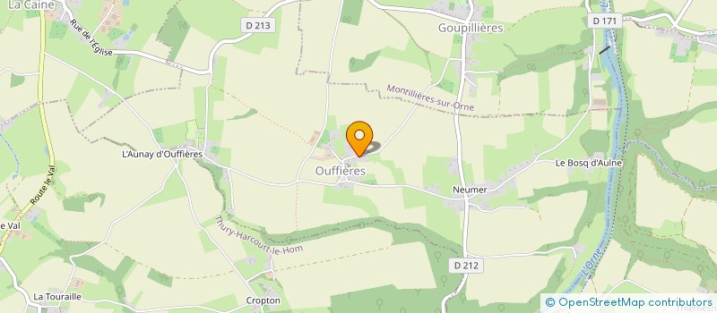 localisation de l'entreprise GA2M IMMO  OUFFIERES