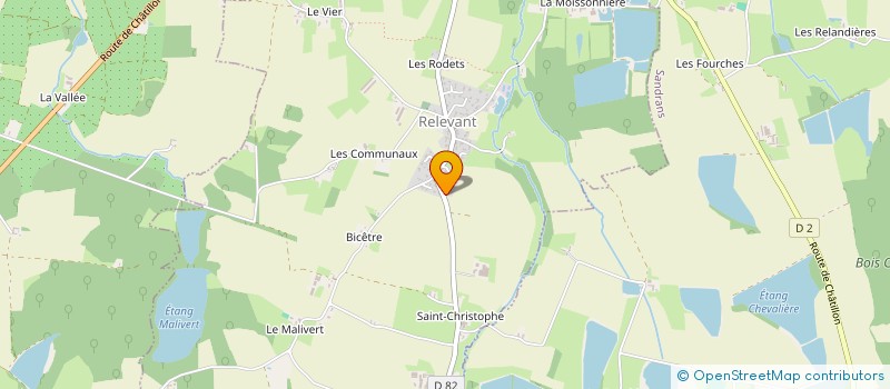 localisation de l'entreprise GA2N  RELEVANT