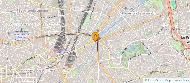 localisation de l'entreprise GA3M  PARIS