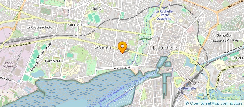 localisation de l'entreprise GA8 IMMO  LA ROCHELLE