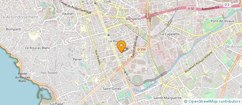 localisation de l'entreprise GAAB à MARSEILLE