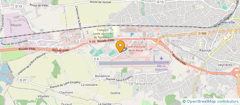 localisation de l'entreprise GAAD  LE SEQUESTRE