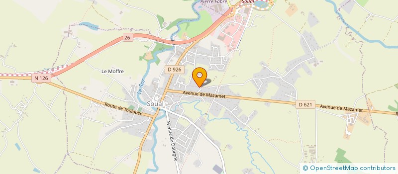 localisation de l'entreprise GAAD  SOUAL