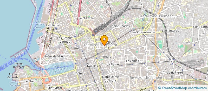 localisation de l'entreprise GAAL 13 à MARSEILLE