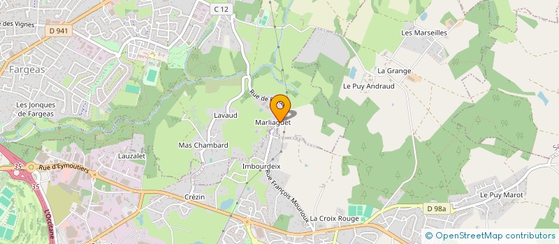 localisation de l'entreprise GAALF à PANAZOL