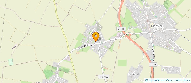 localisation de l'entreprise GAAMMA  ANISY