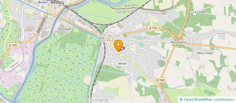 localisation de l'entreprise GAAP  SAINT-NICOLAS-DE-REDON