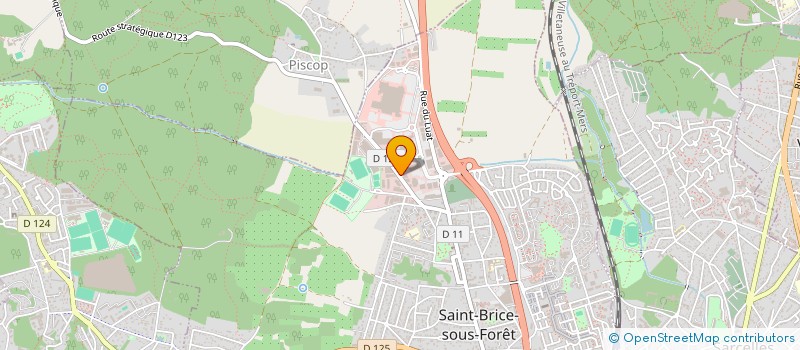 localisation de l'entreprise GAAPS à SAINT-BRICE-SOUS-FORET