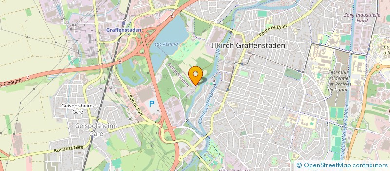 localisation de l'entreprise GAB 2013  GEISPOLSHEIM