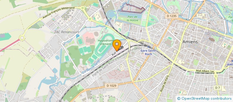 localisation de l'entreprise GAB  AMIENS