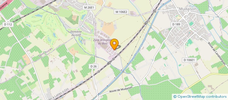 localisation de l'entreprise GAB à MUDAISON
