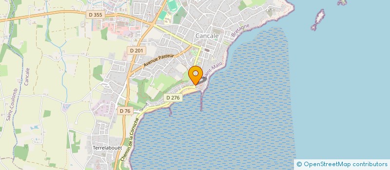 localisation de l'entreprise GAB  CANCALE