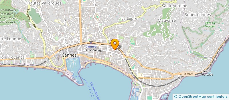 localisation de l'entreprise GAB  CANNES