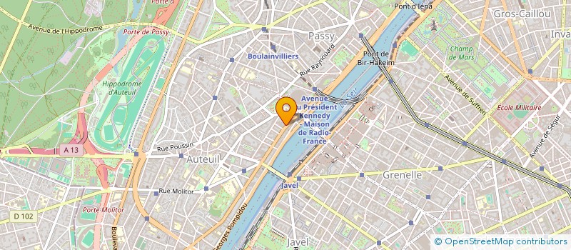 localisation de l'entreprise GAB & CO DISTRIBUTION à PARIS
