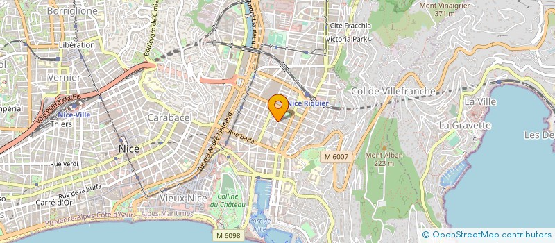 localisation de l'entreprise GAB ELEC à NICE