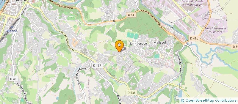 localisation de l'entreprise GAB INVEST  VIENNE