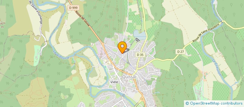 localisation de l'entreprise GAB&JUL  QUISSAC