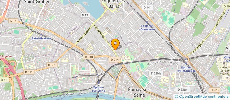 localisation de l'entreprise GAB ORIENTAL à EPINAY-SUR-SEINE