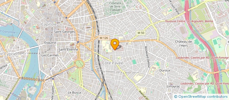localisation de l'entreprise GAB'S PROD  TOULOUSE