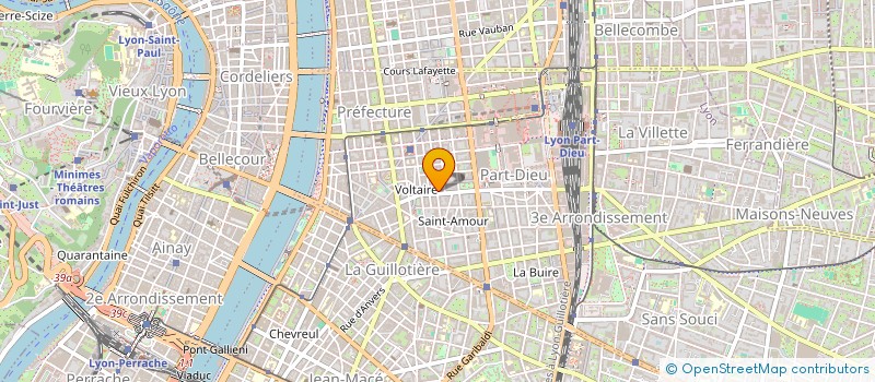 localisation de l'entreprise GAB SARL  LYON