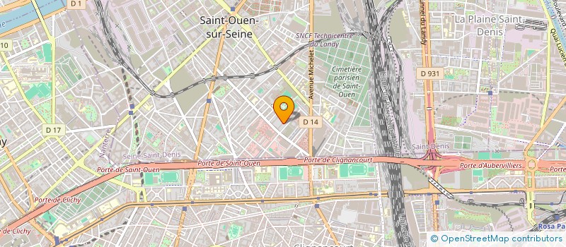 localisation de l'entreprise GAB&SI CONSULTING  SAINT-OUEN-SUR-SEINE