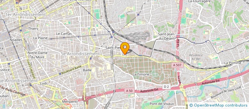 localisation de l'entreprise GAB TRAINING à MARSEILLE