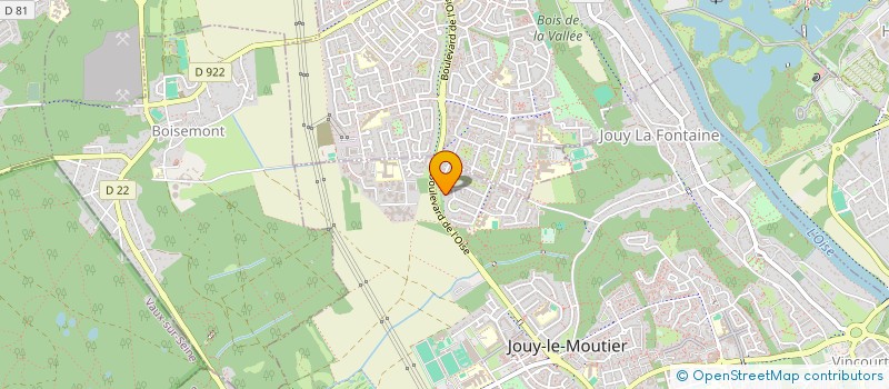 localisation de l'entreprise GAB TUR  JOUY-LE-MOUTIER