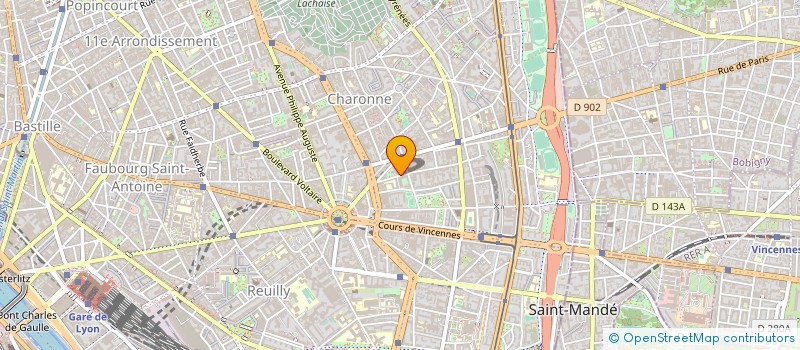 localisation de l'entreprise GAB.TV  PARIS