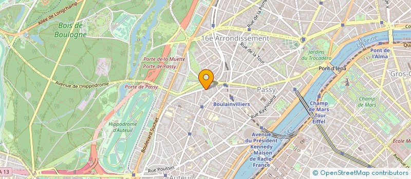 localisation de l'entreprise GAB2 BOILLET  PARIS