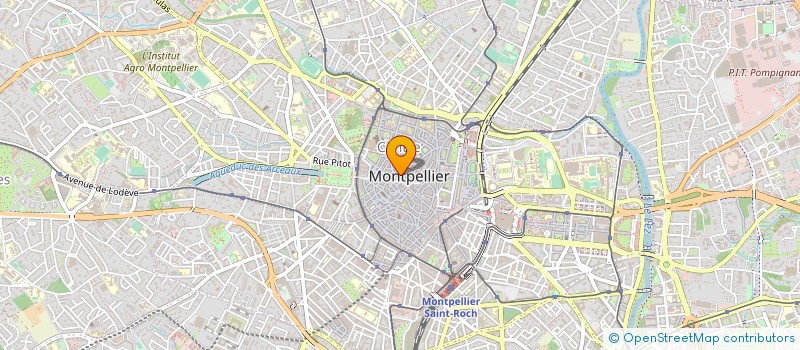 localisation de l'entreprise GABA à MONTPELLIER