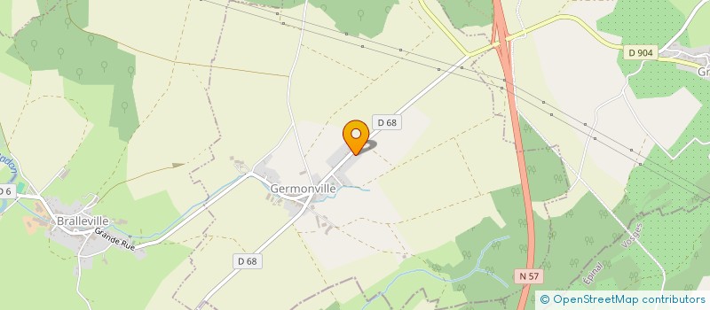 localisation de l'entreprise GABACHA  GERMONVILLE