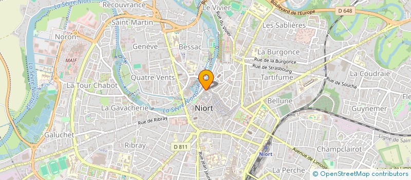 localisation de l'entreprise GABADOS  NIORT