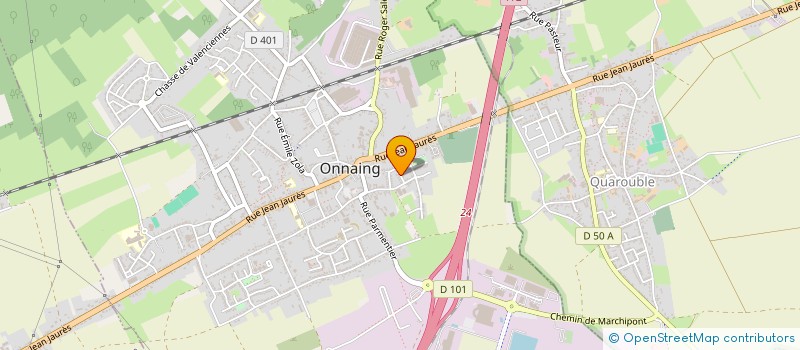localisation de l'entreprise GABAL à ONNAING