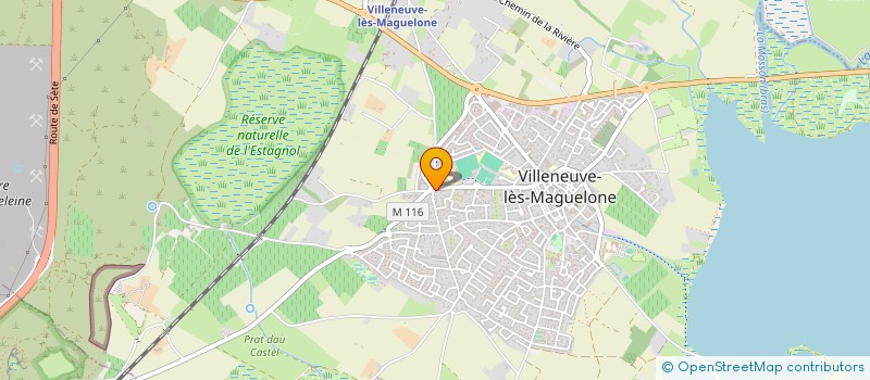 localisation de l'entreprise GABANDY  VILLENEUVE-LES-MAGUELONE