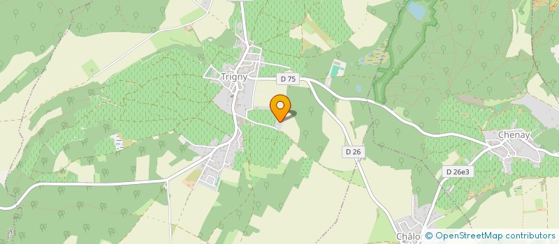 localisation de l'entreprise GABANE  TRIGNY