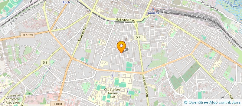 localisation de l'entreprise GABANIE à AMIENS