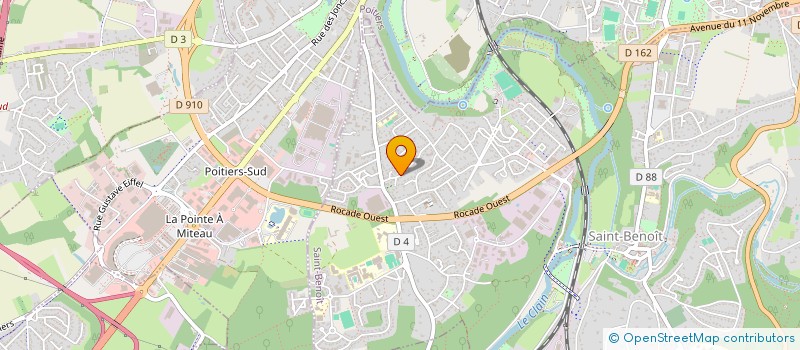 localisation de l'entreprise GABANO  SAINT-BENOIT