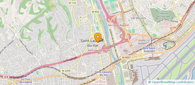 localisation de l'entreprise GABANO LUXURY CAR  GATTIERES