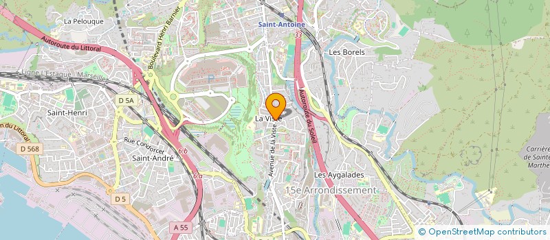 localisation de l'entreprise GABANOU INC à MARSEILLE