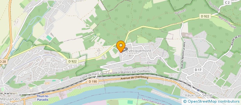 localisation de l'entreprise GABANT ET FILS  EVECQUEMONT