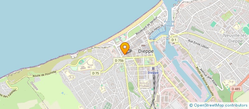 localisation de l'entreprise GABAO à DIEPPE