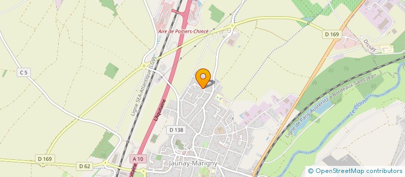 localisation de l'entreprise GABARCHIL  JAUNAY-MARIGNY