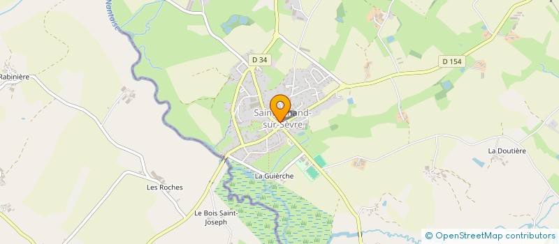 localisation de l'entreprise GABARD E.M.E.C.E  SAINT-AMAND-SUR-SEVRE