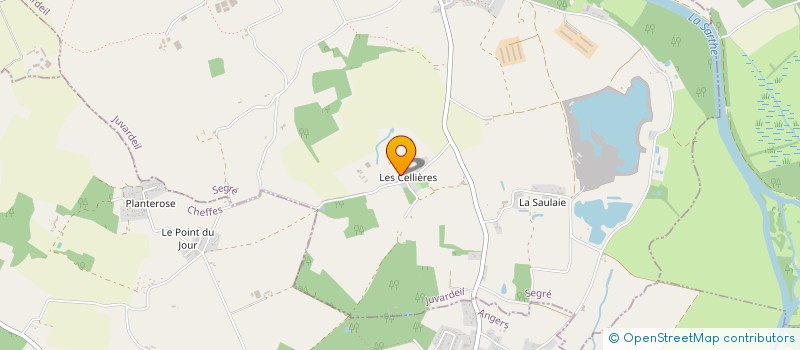 localisation de l'entreprise GABARE D'ASSOCIES EN BIODIVERSITE ET EN ECONOMIE LOCALE  JUVARDEIL